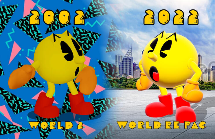 Pac-Man World 2 Vs Re Pac